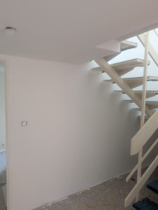 Photo de galerie - Toille de verre plus peinture 
