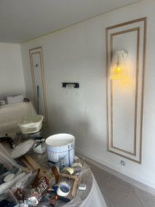 Photo de galerie - Réalisation moulures 