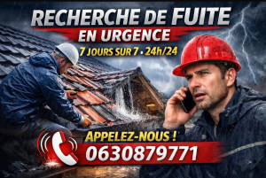 Photo de galerie - Recherche de fuite 24/24 7/7