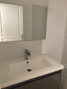 Photo de galerie - Pose lavabo
