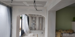 Photo de galerie - Plâtrerie - Murs - Plafonds
