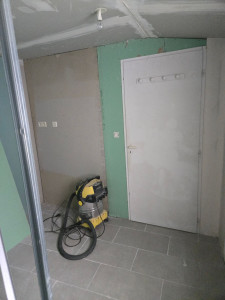 Photo de galerie - Pose placo