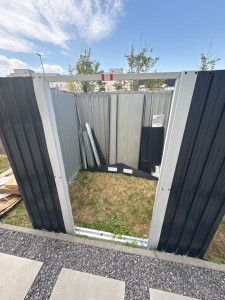 Photo de galerie - Montage d’abris de jardin