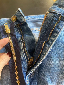 Photo de galerie - Fermeture éclair avant de remplacer