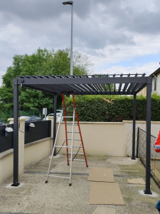 Photo de galerie - Pergola bioclimatique 
