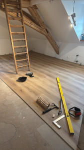 Photo de galerie - Pose de parquet - Revêtement de sol