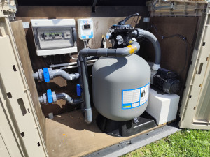 Photo de galerie - APRES
Installation By-pass diam 50 , avec vannes et tuyaux haute pression 