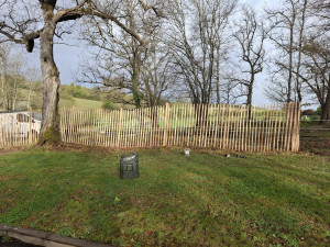 Photo de galerie - Cloture en ganivelle 