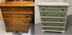 Photo de galerie - Relooking d’une commode