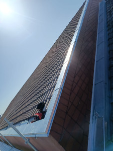 Photo de galerie - Couvertine en Zinc 
