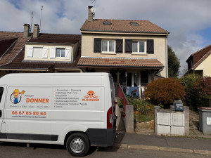 Photo de galerie - Remplacement des bandes porte solin zinc plomb 