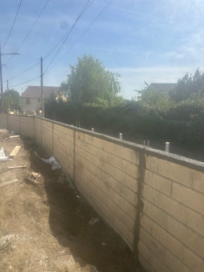 Photo de galerie - Mur parpaing 
