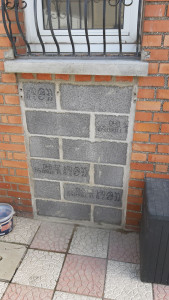 Photo de galerie - Maçonnerie  appui  fenêtre  béton  