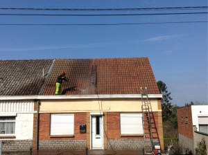 Photo de galerie - Nettoyage toiture