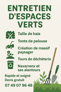 Photo de galerie - Entretien de jardin et création de massif paysager 