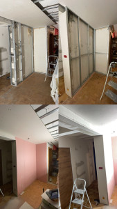 Photo de galerie - Plâtrerie - Murs - Plafonds