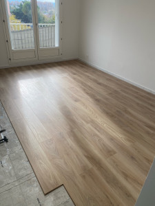 Photo de galerie - Pose de parquet - Revêtement de sol