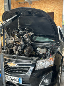 Photo de galerie - Dépose bloc moteur 