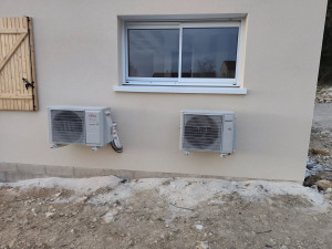 Photo de galerie - Pose de climatisation 