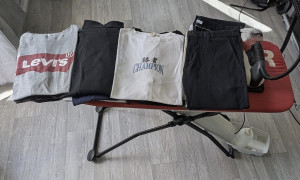 Photo de galerie - Repassage tee shirt et pantalons