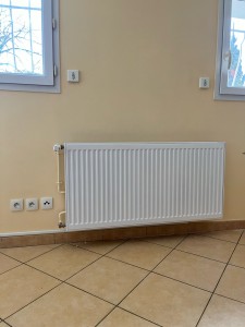 Photo de galerie - Création réseau de chauffage et installation de radiateur.