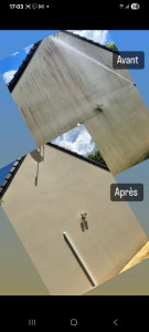 Photo de galerie - Nettoyage façade