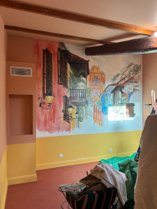 Photo de galerie - Peinture et pose de papier peint