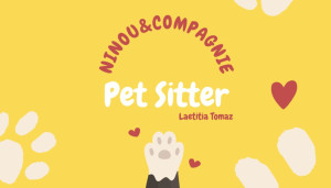 Photo de galerie - à mon compte depuis novembre 2025
amoureuse des animaux,  je propose mes services pour leur bien-être et leur permettre de passer du temps en bonne compagnie. 