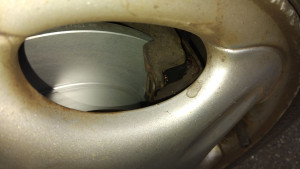 Photo de galerie - Repose plaquette et disques de frein.