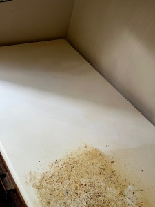 Photo de galerie - Remise au propre du plan de travail 