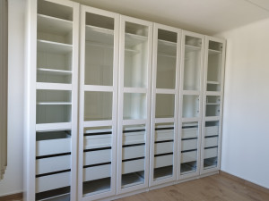 Photo de galerie - Montage dressing pax ikea 