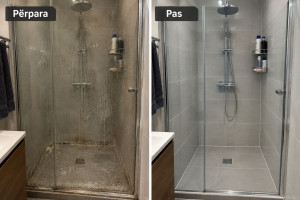 Photo de galerie - Salle de bain avant après 