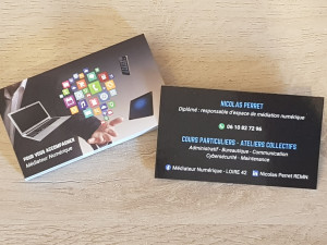 Photo de galerie - Carte de visite médiateur numérique