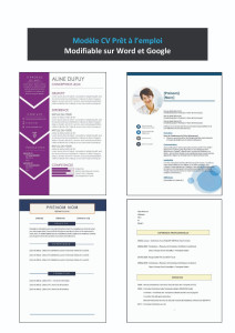 Photo de galerie - CV prêt à l'emploi