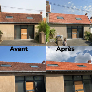 Photo de galerie - Nettoyage de façade 