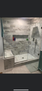 Photo de galerie - Rénovation complète pour une salle de bain 