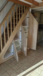 Photo de galerie - Création de meubles sous pente 