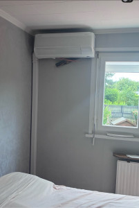 Photo de galerie - Installation climatisation 