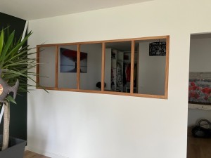 Photo de galerie - Verrière en bois 