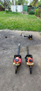 Photo de galerie - Je répare, vends et loue du matériel de jardinage: taille haie, débroussailleuse