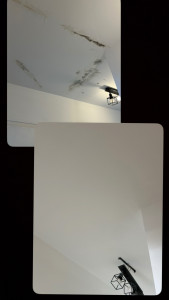 Photo de galerie - Rénovation de fissure au plafond 