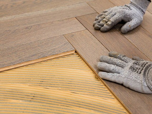 Photo de galerie - Pose de parquet - Revêtement de sol