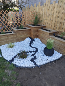 Photo de galerie - Création de jardinière 