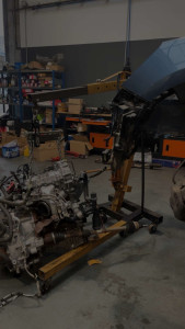 Photo de galerie - Dépose moteur 