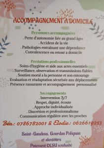 Photo de galerie - Soins d'hygiène.
Soins de confort.