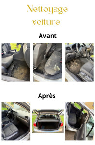 Photo de galerie - Nettoyage complet voiture 