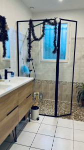 Photo de galerie - Remplacement paroi de douche