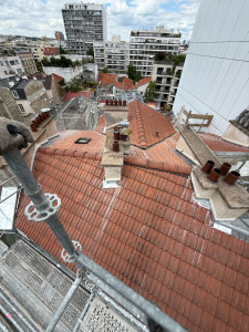 Photo de galerie - Rénovation de toiture en tuiles 