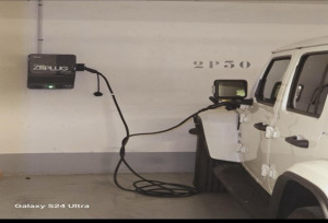 Photo de galerie - Installation d'une borne de recharge 18k