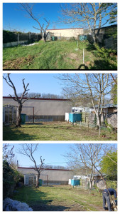 Photo de galerie - Aménagement du jardin avant et après